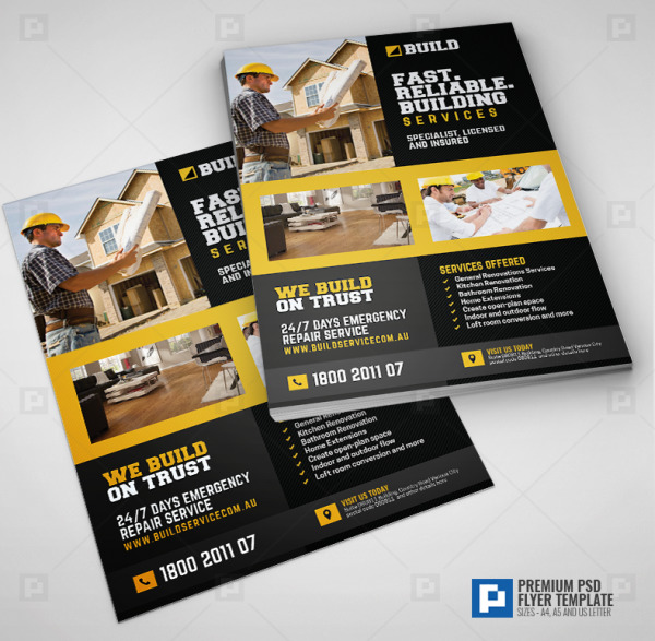 Renovation Service Flyer