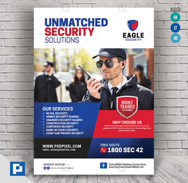 Security Company Flyer