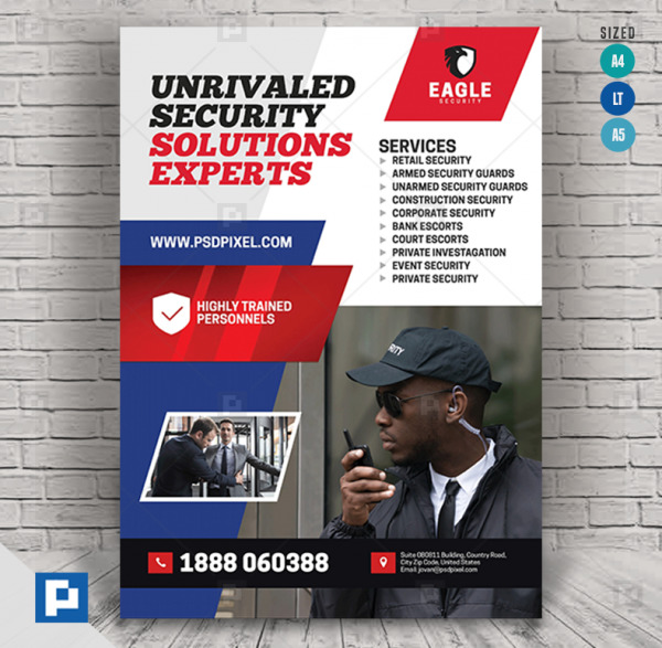 Security Experts Ads Flyer