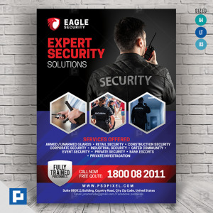 Security Services Ads Flyer