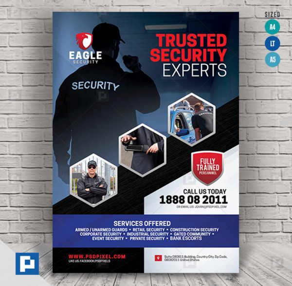 Security Services Company Flyer