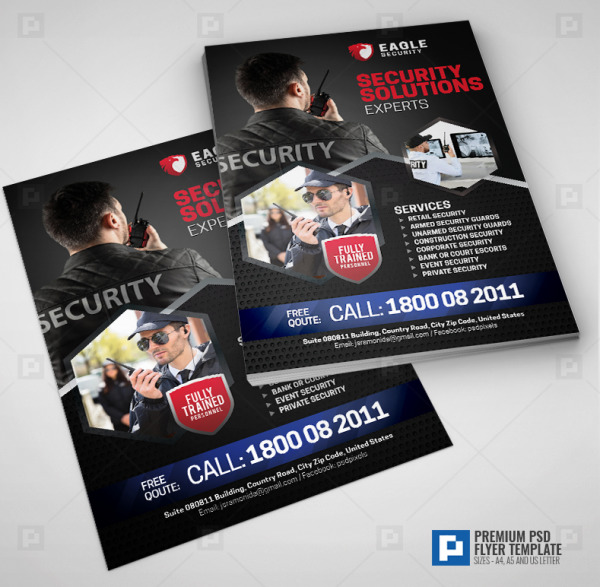 Security Services Flyer