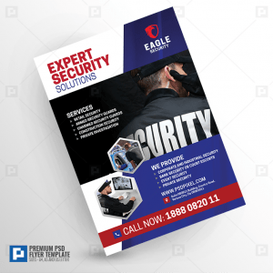 Security Services Promotional Flyer