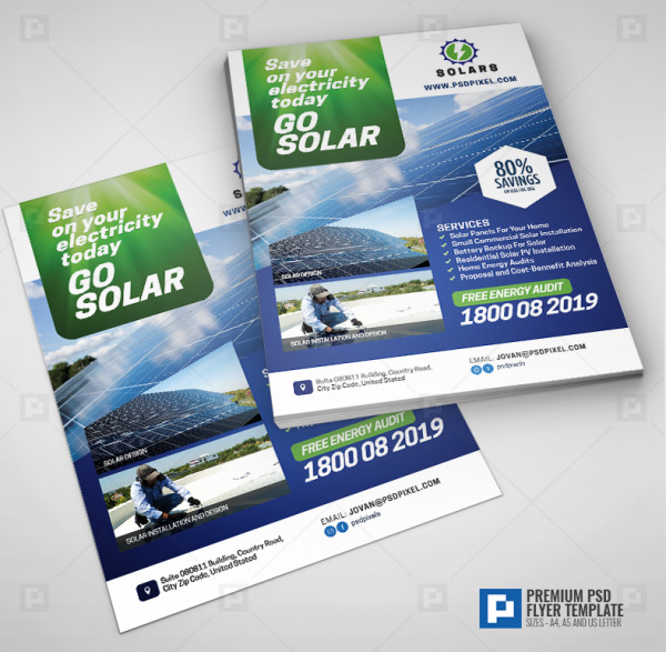 Solar Energy Flyer