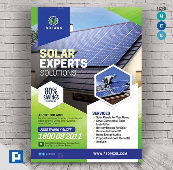 Solar Power Experts Flyer