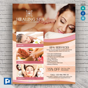 Spa Services Flyer