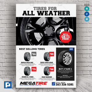 Tire Service Center Flyer