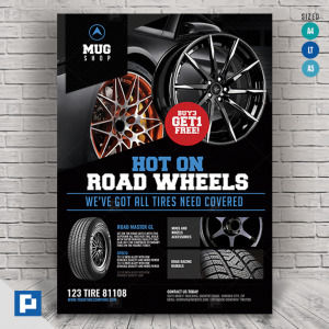 Tire Supply Shop Flyer