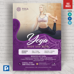 Yoga Lesson Flyer