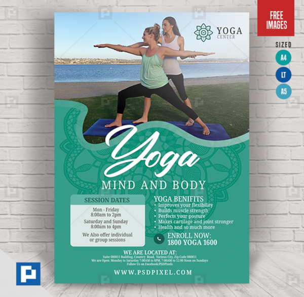 Yoga Program Flyer