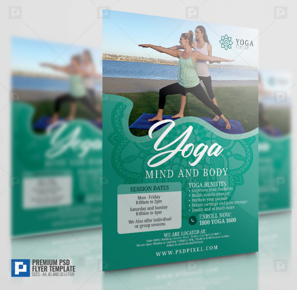 Yoga Program Flyer