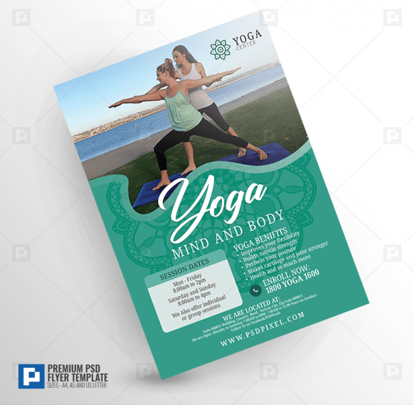 Yoga Program Flyer