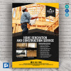 Construction and Building Flyer