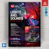 Audio Video and Lighting Rentals Flyer