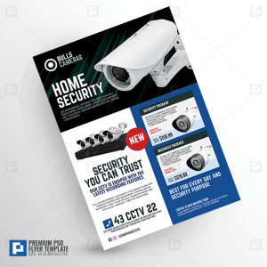 CCTV Camera Shop Flyer Design