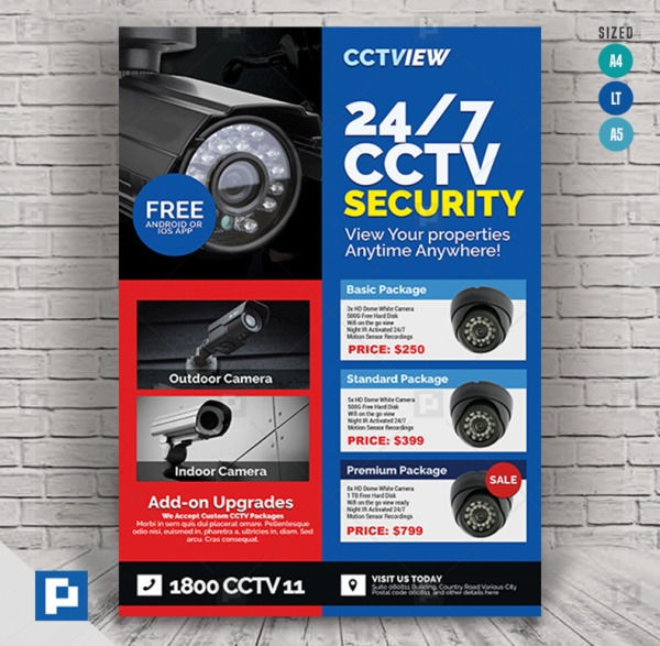 CCTV Package Deal Flyer