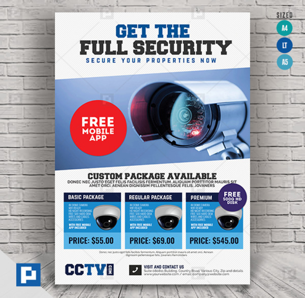 CCTV Package Promotional Flyer