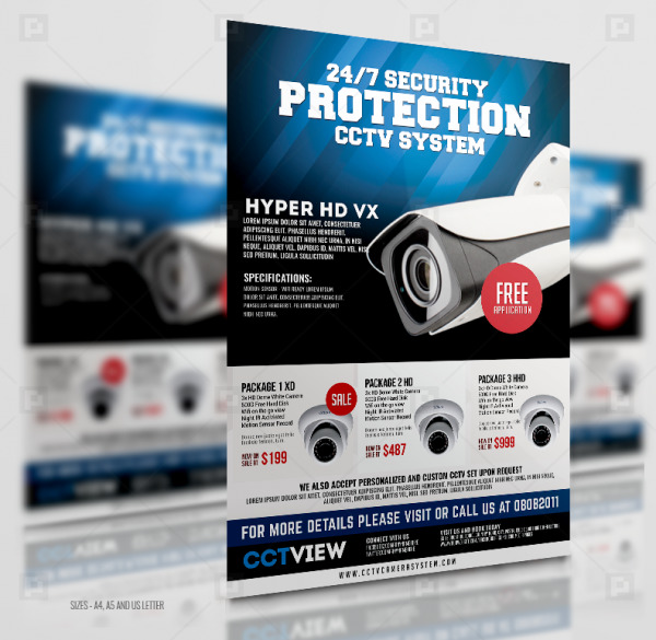 CCTV Package Promotional Flyer