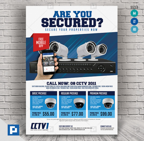 CCTV Package Promotional Flyer