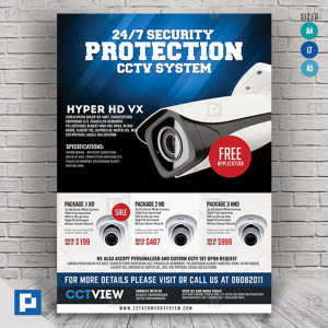 CCTV Package Promotional Flyer