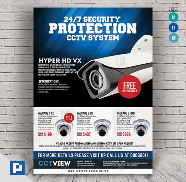 CCTV Package Promotional Flyer