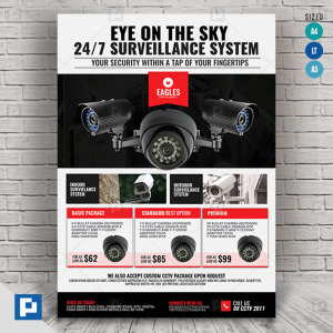 CCTV Promotional Product Flyer