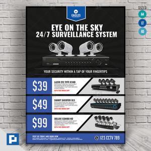 CCTV Promotional Product Flyer