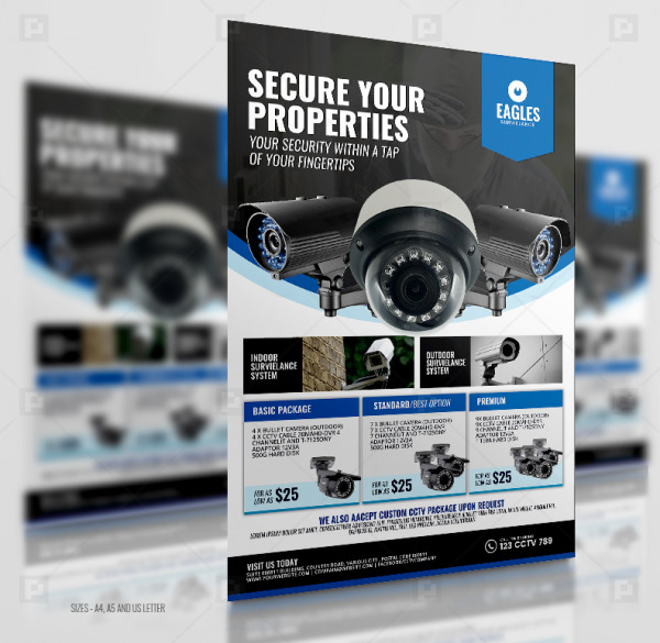 CCTV_camera shop flyer