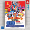 Events Rental Promotional Flyer