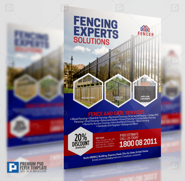 Fence and Gates Services Flyer