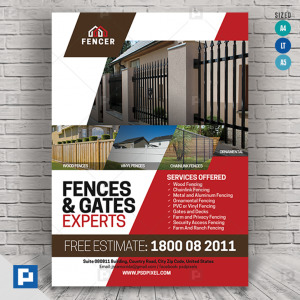 Gates and Fencing Flyer