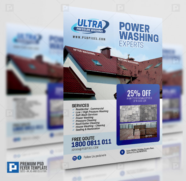 Power Wash Company Flyer