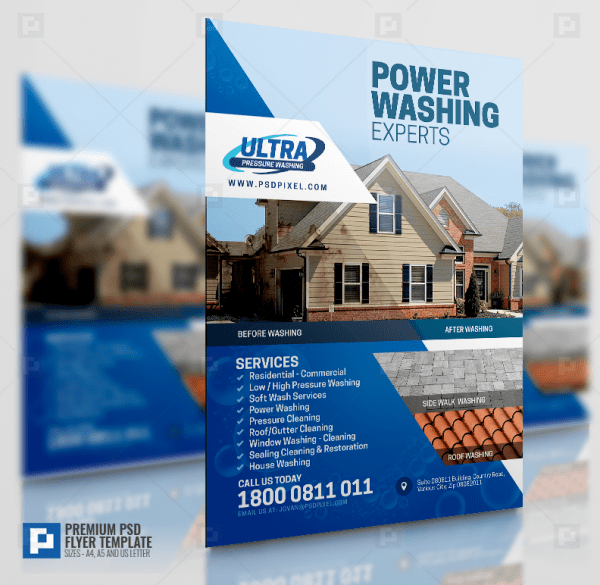 Power Washing Services Flyer