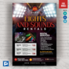 Sound and Light Rentals Company Flyer