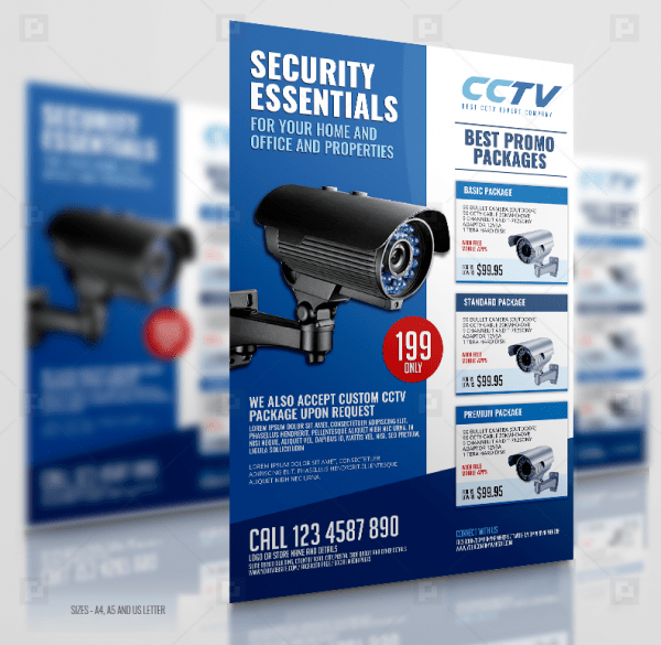 Surveillance CCTV System Flyer