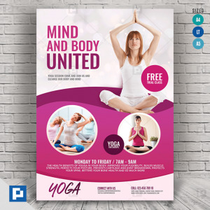 Yoga Class and Sessions Flyer