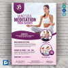 Yoga and Meditation Flyer