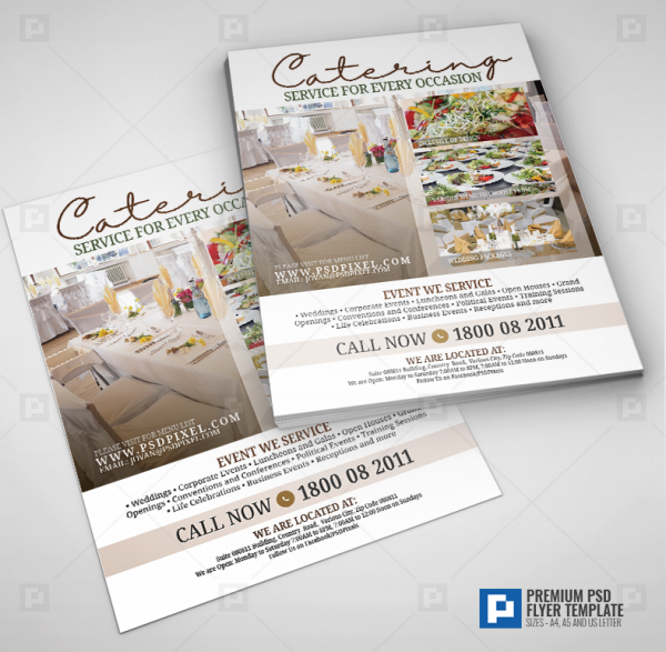 Catering Company Flyer