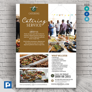 Catering Service Flyer