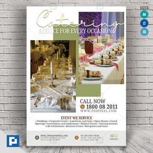 Catering and Event Management Flyer