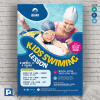 Child Swimming Class Flyer