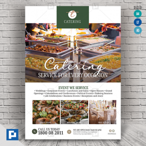 Event Catering Service Flyer