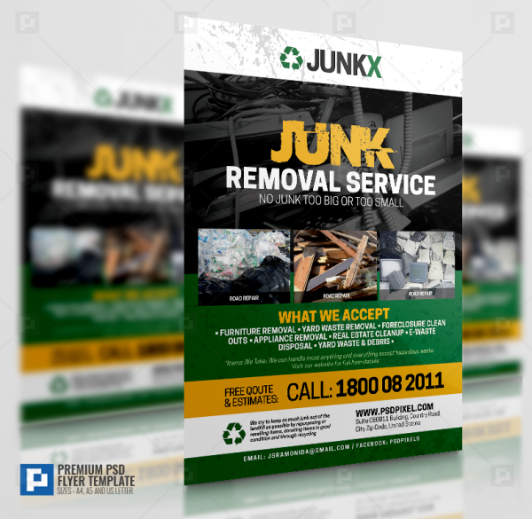 Junk Removal Company Flyer