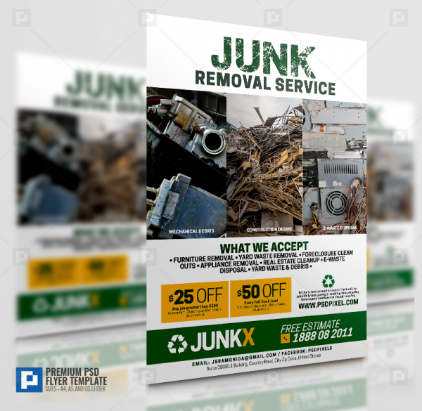 Junk Removal Flyer