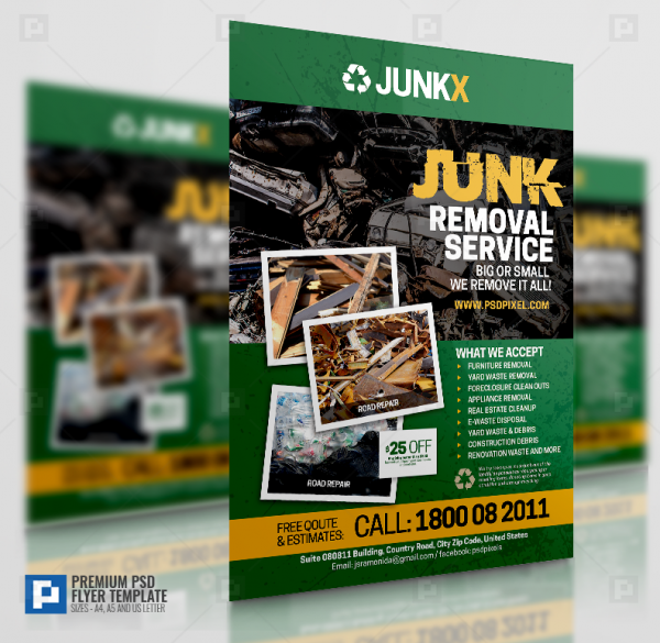 Junk Removal Services Flyer