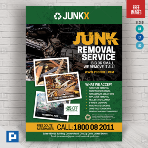 Junk Removal Services Flyer