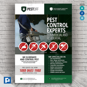 Pest Control Promotional Flyer