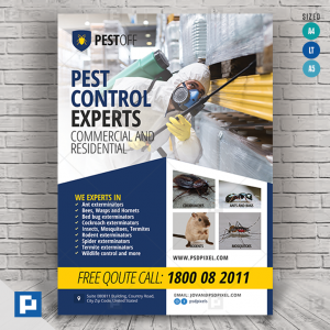 Pest Control Services Company Flyer
