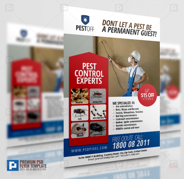 Pest Exterminator Flyer