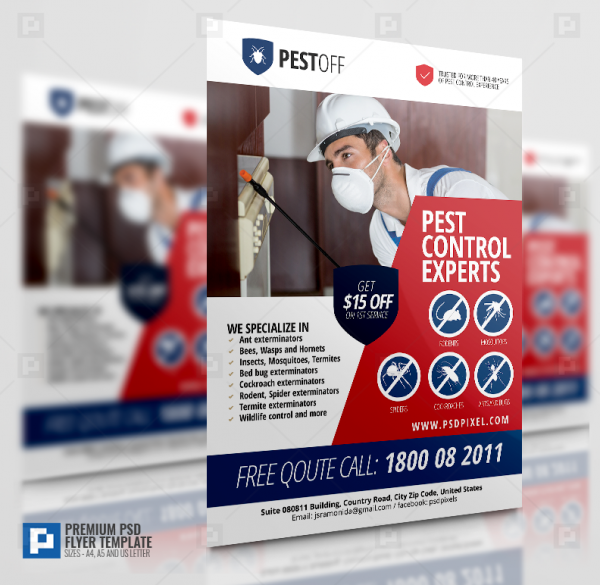 Pest and Animal Control Company Flyer